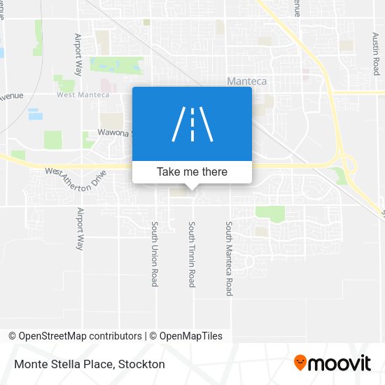Mapa de Monte Stella Place