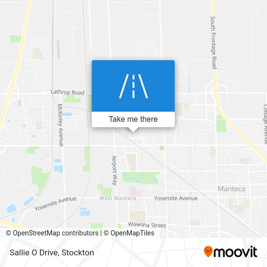 Mapa de Sallie O Drive