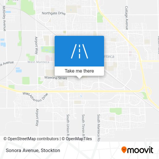 Mapa de Sonora Avenue
