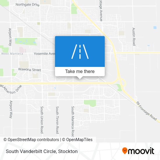 South Vanderbilt Circle map