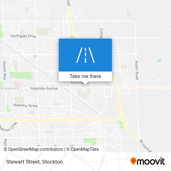 Mapa de Stewart Street