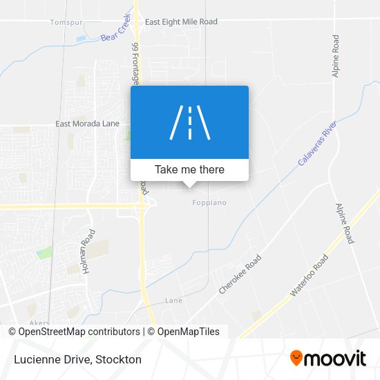 Mapa de Lucienne Drive