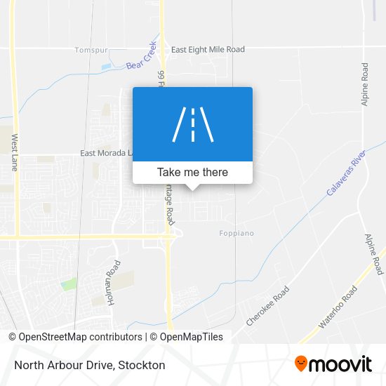 North Arbour Drive map