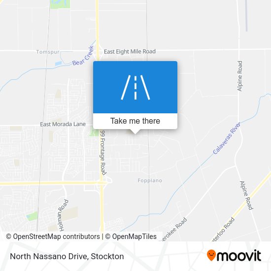 Mapa de North Nassano Drive