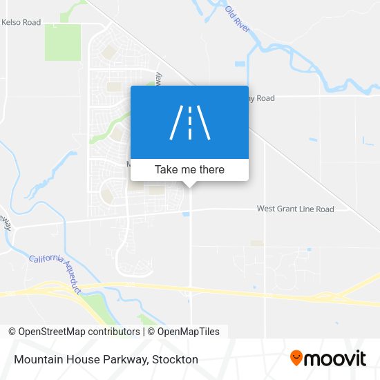 Mountain House Parkway map