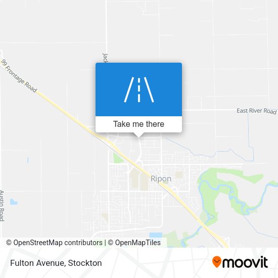 Mapa de Fulton Avenue