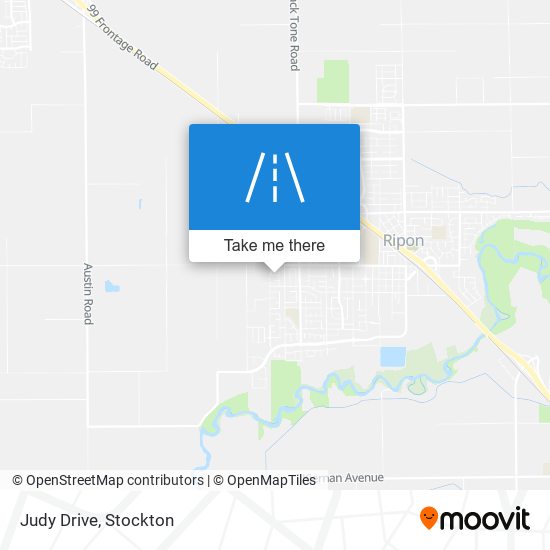 Judy Drive map