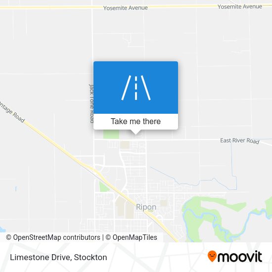 Mapa de Limestone Drive