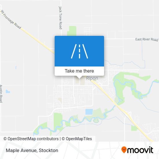 Mapa de Maple Avenue
