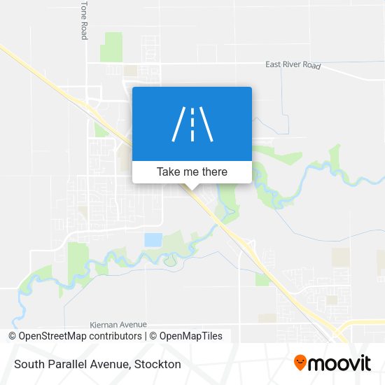 South Parallel Avenue map