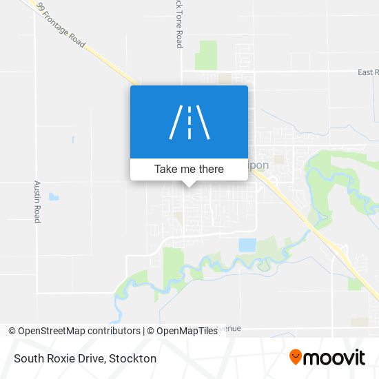 South Roxie Drive map