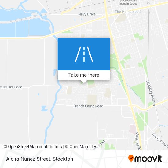 Mapa de Alcira Nunez Street