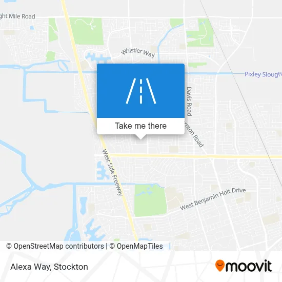 Alexa Way map