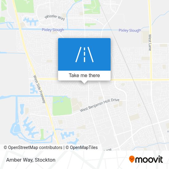 Mapa de Amber Way