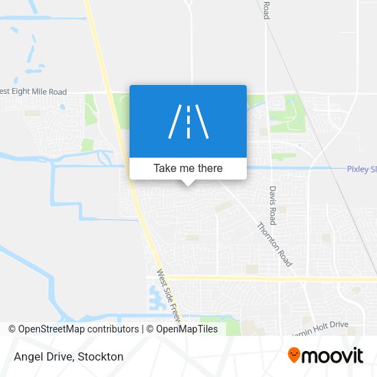 Mapa de Angel Drive