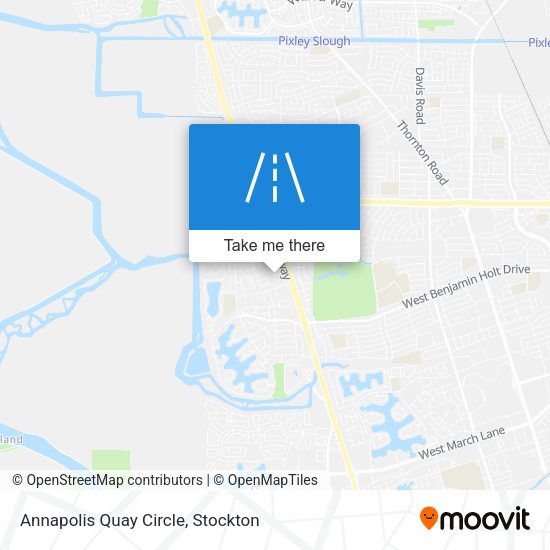 Mapa de Annapolis Quay Circle