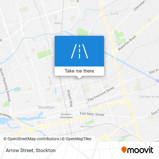 Arrow Street map