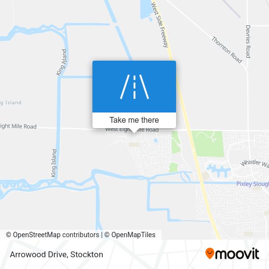 Arrowood Drive map