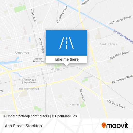 Mapa de Ash Street