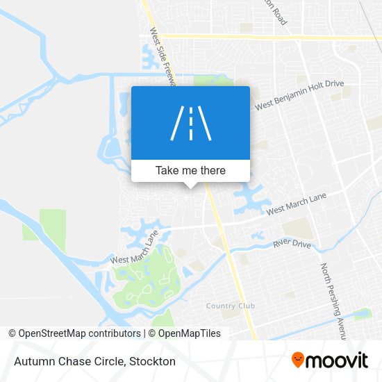Autumn Chase Circle map