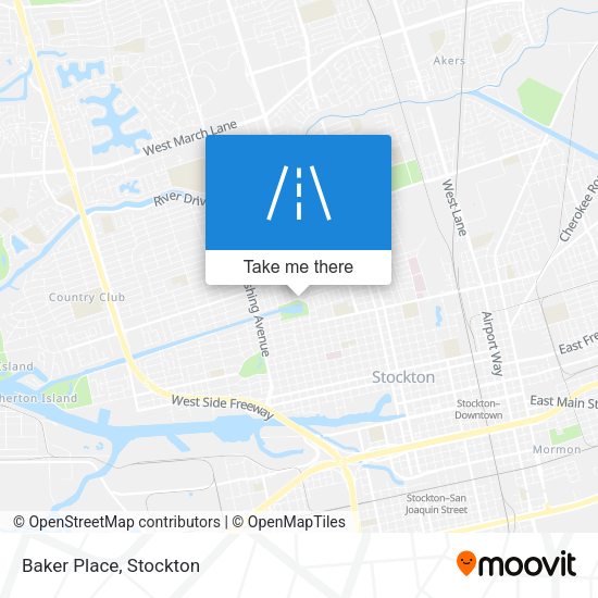 Mapa de Baker Place