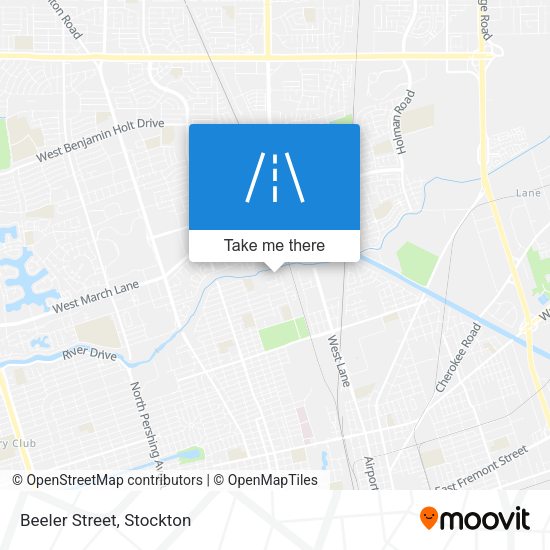 Mapa de Beeler Street