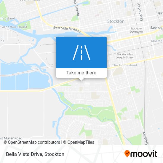 Mapa de Bella Vista Drive