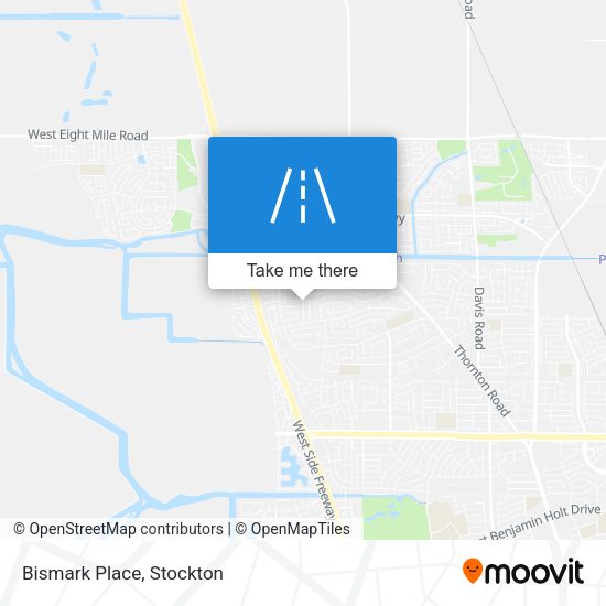 Mapa de Bismark Place