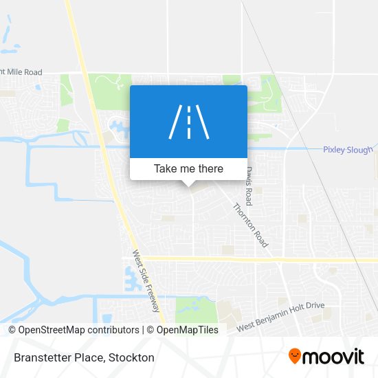 Mapa de Branstetter Place