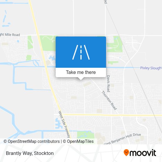 Mapa de Brantly Way