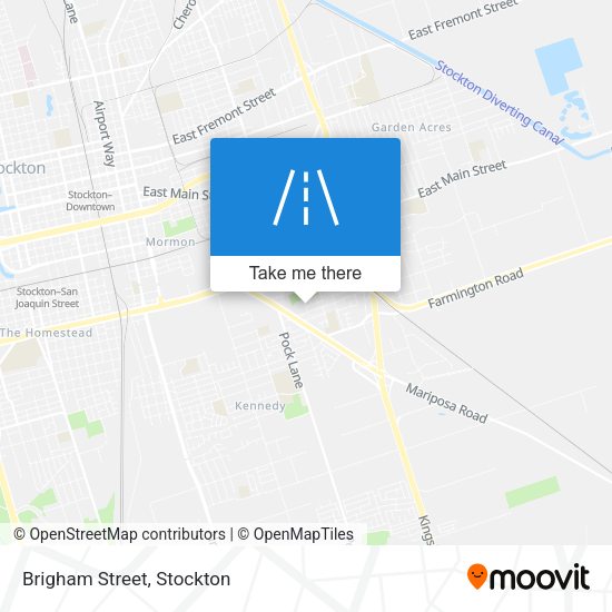 Mapa de Brigham Street