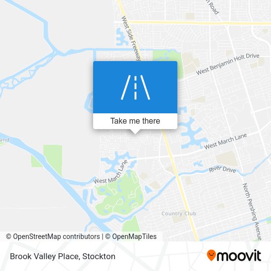 Brook Valley Place map