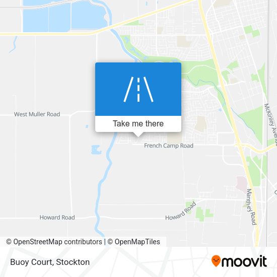 Mapa de Buoy Court