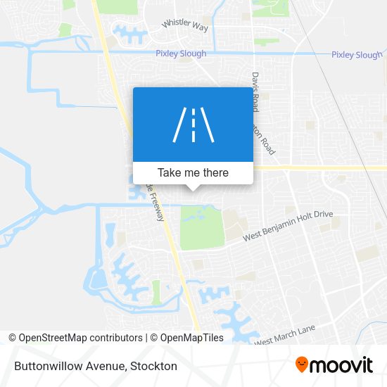 Buttonwillow Avenue map
