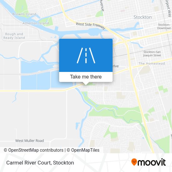 Carmel River Court map