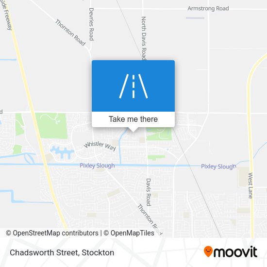 Chadsworth Street map