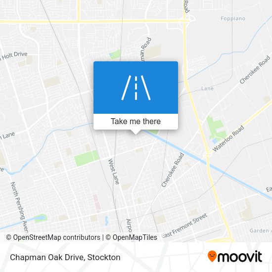Mapa de Chapman Oak Drive