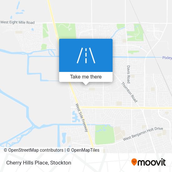 Cherry Hills Place map