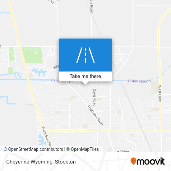 Cheyenne Wyoming map