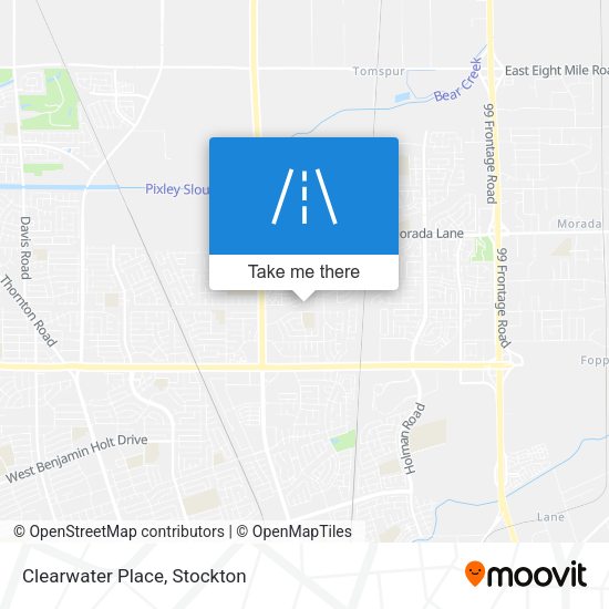 Mapa de Clearwater Place