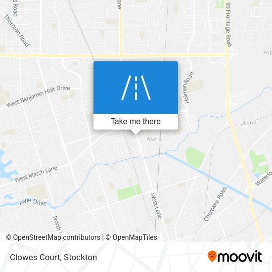 Mapa de Clowes Court