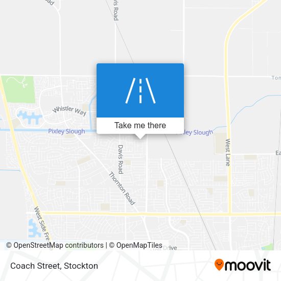 Mapa de Coach Street