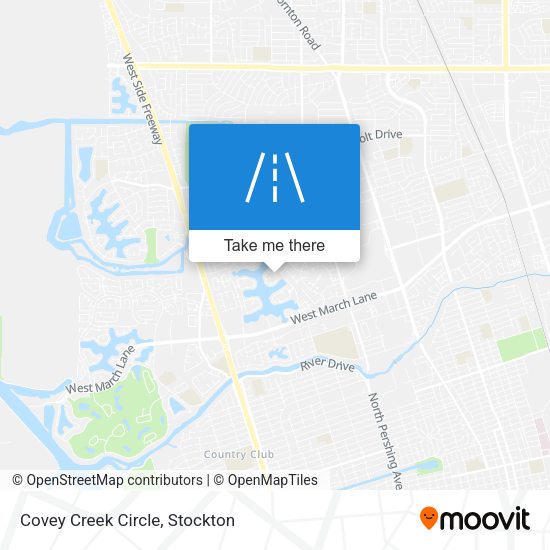 Covey Creek Circle map