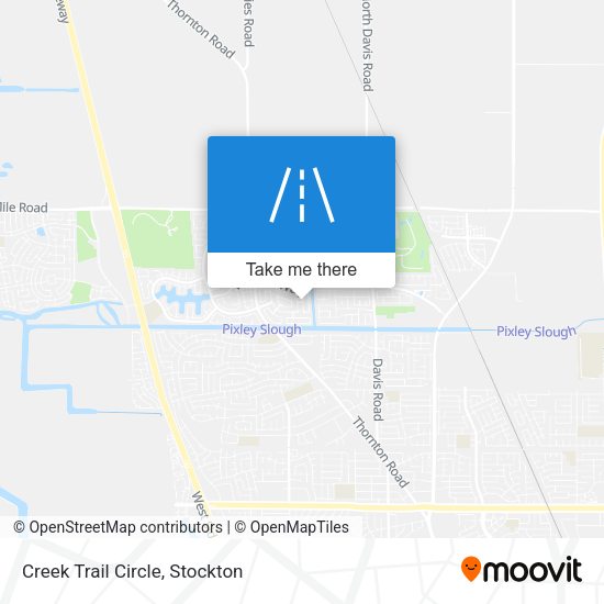 Mapa de Creek Trail Circle