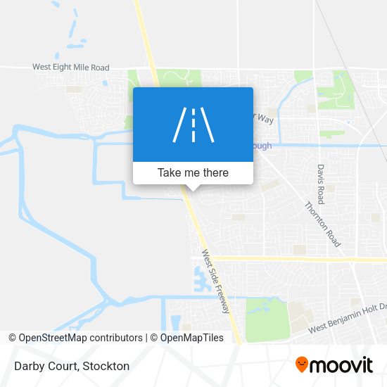Mapa de Darby Court