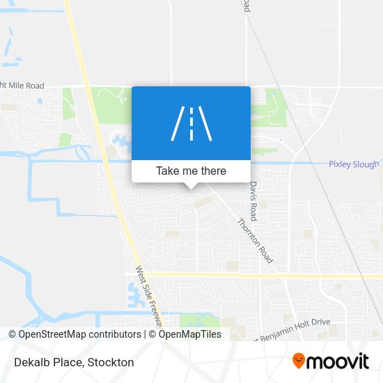 Mapa de Dekalb Place