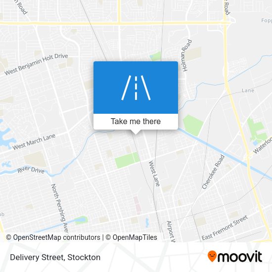 Delivery Street map