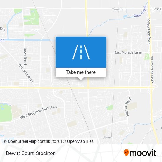 Mapa de Dewitt Court