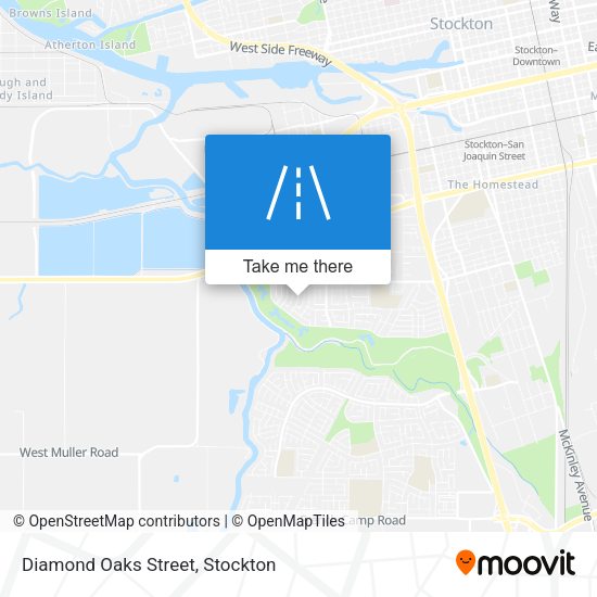 Diamond Oaks Street map