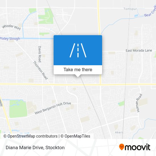 Diana Marie Drive map